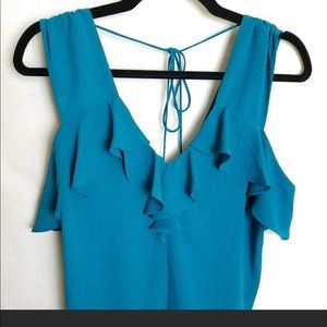 NWT express teal blouse